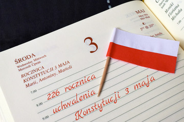 226 rocznica uchwalenia konstytucji 3 maja 1791