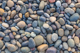 Fototapeta Desenie - Small sea stones, gravel. Background. Textures	