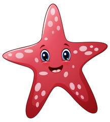 Wall Mural - Cartoon starfish