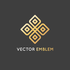 Poster - Vector logo design template - beauty and organic concept