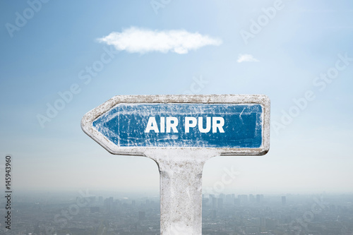 Fotografía fresh air pollution respirer pur qualité polluer co2 particule ville zone urbain