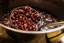 Azuki Beans In Pot