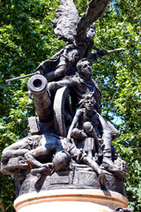 Detalle Monumento en Madrid