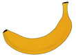 Bananen - Banana. Vektor