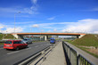 Droga asfaltowa, obwodnica Opola, most drogowy.