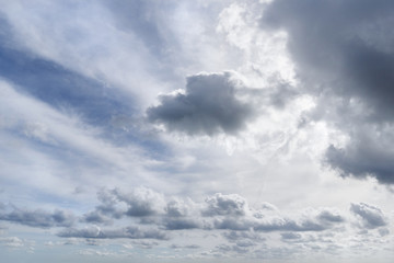 A dramatic cloudy scene background.