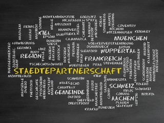 Sticker - Städtepartnerschaft