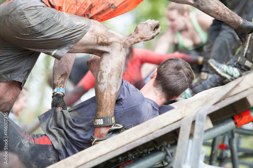 Editorial picture of the Strong viking run Ghent, Belgium - April 22 & 23, 2017