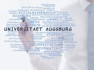 Canvas Print - Universität Augsburg