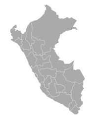  Karte von Peru