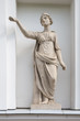 © Gala_K - The Goddess Latona. Statue of Pudozh stone in the niche of the Kitchen Corps of the Elagin Island Palace and Park Complex in St. Petersburg