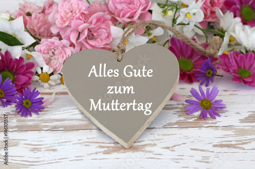 Alles Gute zum Muttertag - kaufen Sie dieses Foto und ...