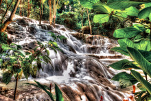Dunn's River Falls In Jamaica