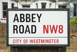 Fototapeta Sawanna - Abbey Road Sign