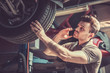 © georgerudy - At the auto service