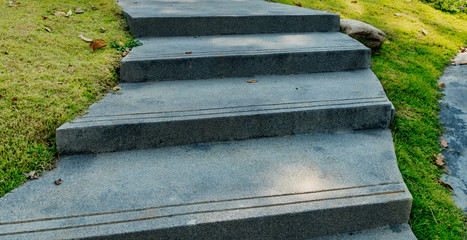 Sticker - Cement with small gravel staircase