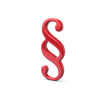 Red paragraph symbol