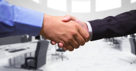 Poster - Close-up of handshake in office