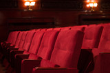 Fototapeta  - Empty Theater Chairs