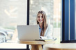 © LStockStudio - Beautiful Young Woman Working on Laptop