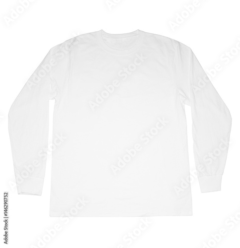 Download Long Sleeve Shirt Mockup White Stock Photo Adobe Stock