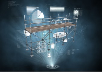 Poster - Interface charts with 3D Scaffolding