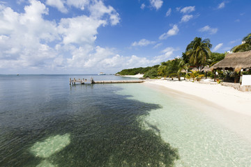 Wall Mural - Caribbean Island paradise.