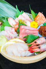 Canvas Print - Mixed sashimi