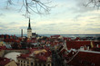 Old town of Tallinn panorama, Estonia