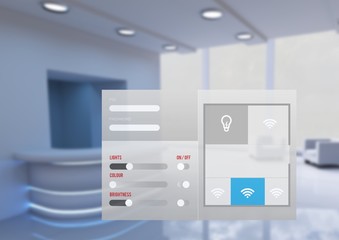 Poster - Office automation system App Interface