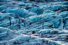 Svinafellsjokull Glacier In Iceland