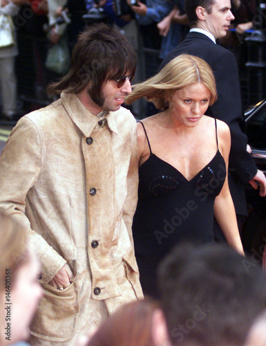 Liam Gallagher L Of The Rock Group Oasis And His Pregnant Wife Patsy Kensit Liam Gallagher L Of The Rock Group Oasis And His Pregnant Wife Patsy Kensit