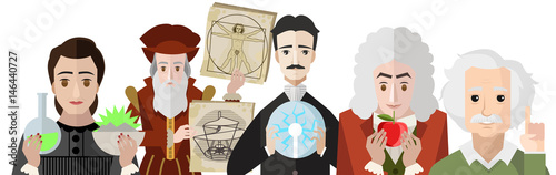 Платно  great science people from all the times