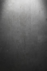 Wall Mural - Gray concrete background with light