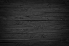 Old Black Wood. Blackboard. Dark Background/ Grunge   Gloomy Wooden Texture