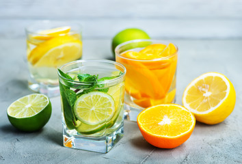 Poster - detox drink