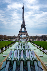 Eiffel Tower from Trocadero Garden