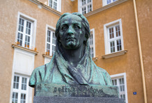 Bozena Nemcova - Sculpture Of Famous Czech Writer From Era Of Czech National Revival Movement