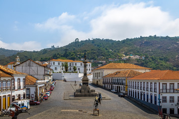 Wall Mural - Tiradentes Square - Ouro Preto, Minas Gerais, Brazil