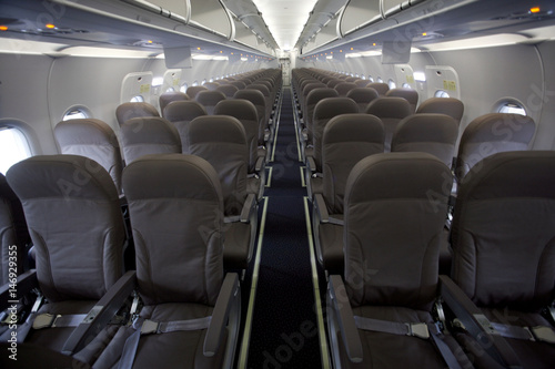 Interior Of A Airbus A319 At The Airbus Facility In The Northern