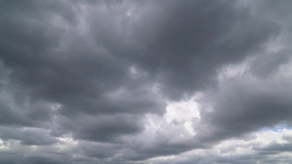 Wall Mural - timelapse of the cloudy sky
