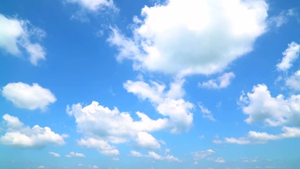 Wall Mural - the clear sky with a cloud