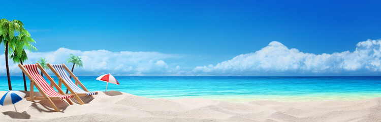 Wall Mural - summer beach vacation