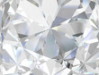 Leinwandbild Motiv Realistic diamond texture close up, 3D illustration.