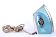 © Ivan - Rare old iron blue color with stripes cord with a plug on all sides. isolate
