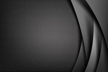 Poster - Abstract background dark with carbon fiber texture vector illustration eps10 021