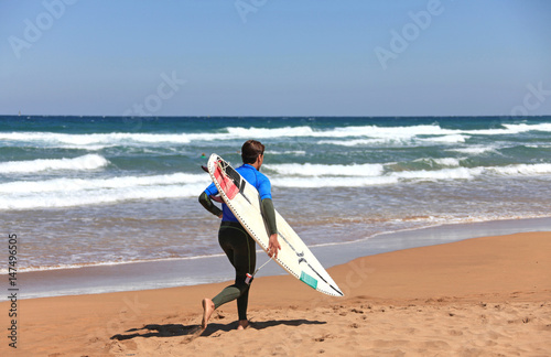 Plakat surfing surfer table Kraj Basków 8316-f17