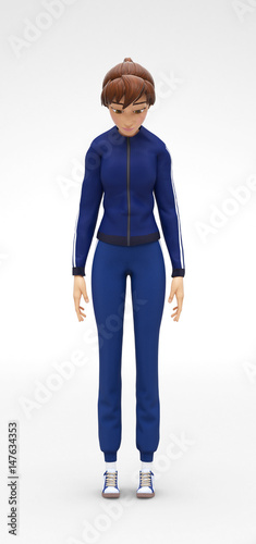 doll stands spotlight