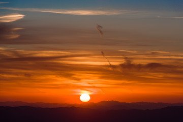 Wall Mural - Sunrise atop San Jacinto Mountain-6