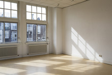Empty Room With Classic Architecture